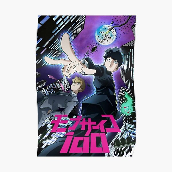 Mob Psycho 100 Posters Redbubble