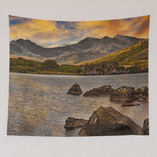 Item preview, Llynnau Mymbyr And Mount Snowdon designed and sold by AJEvans.