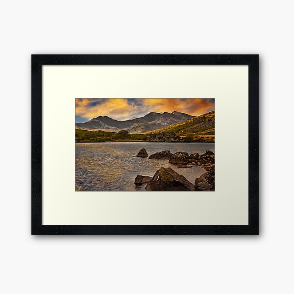 Item preview, Llynnau Mymbyr And Mount Snowdon designed and sold by AJEvans.