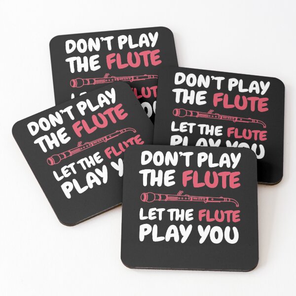 Item preview, Let The Flute Play You Flute Instrument designed and sold by MooonTees.