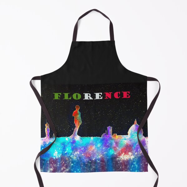 Item preview, Florence Italy Skyline And Flag Colors Banner designed and sold by William Holkham.