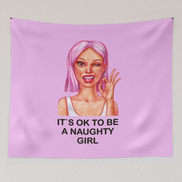 Item preview, Naughty girl with pink hair. designed and sold by Colibri77.