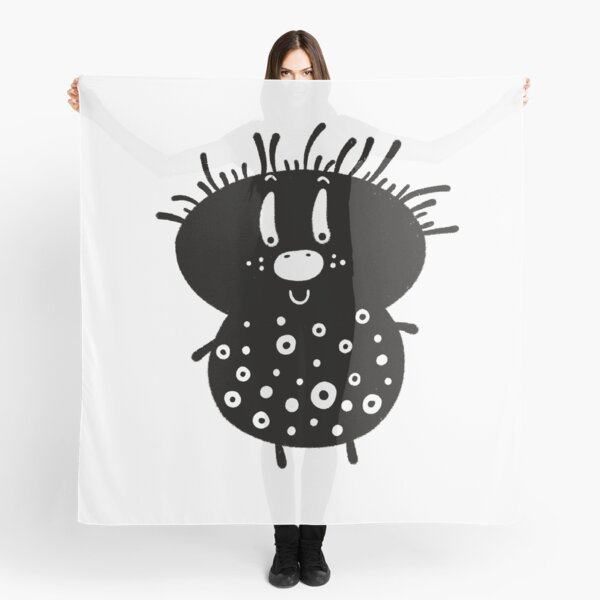 Item preview, Funny black and white creature nr23 designed and sold by KateCrafts.
