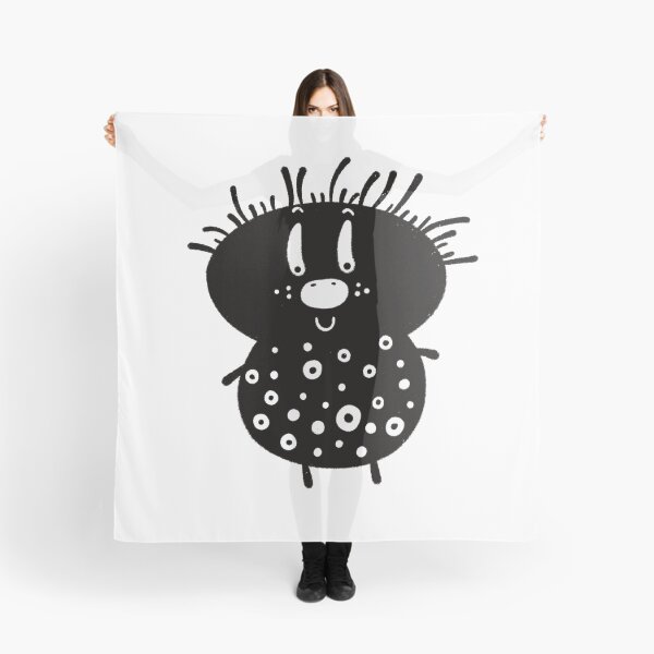 Item preview, Funny black and white creature nr23 designed and sold by KateCrafts.