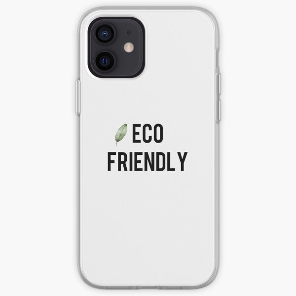 Respetuoso del medio ambiente Funda blanda para iPhone