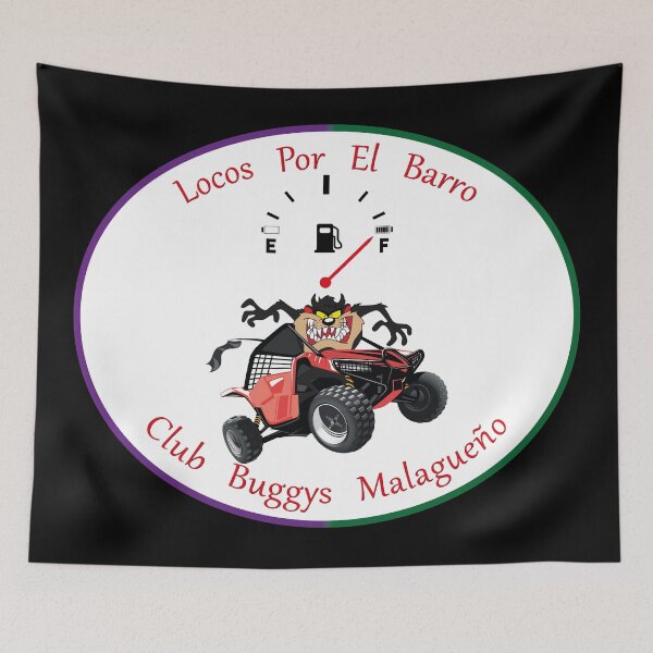 Item preview, LOCOS POR EL BARRO, Club Buggys Malagueño designed and sold by Crazy Trendy Designs.