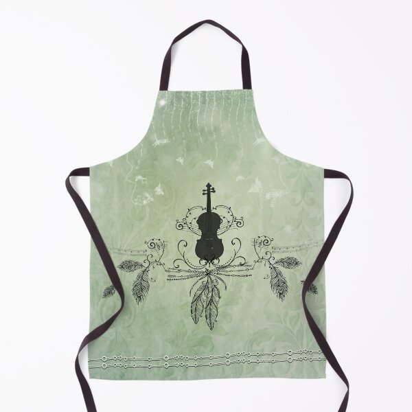 Item preview, Violin with feathers and key notes designed and sold by nicky2342.