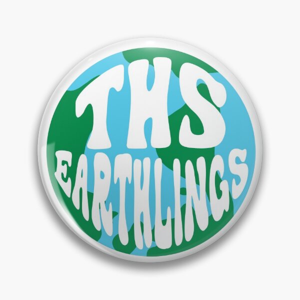 Item preview, THS Earthlings Round Logo designed and sold by LimaBeanStudios.