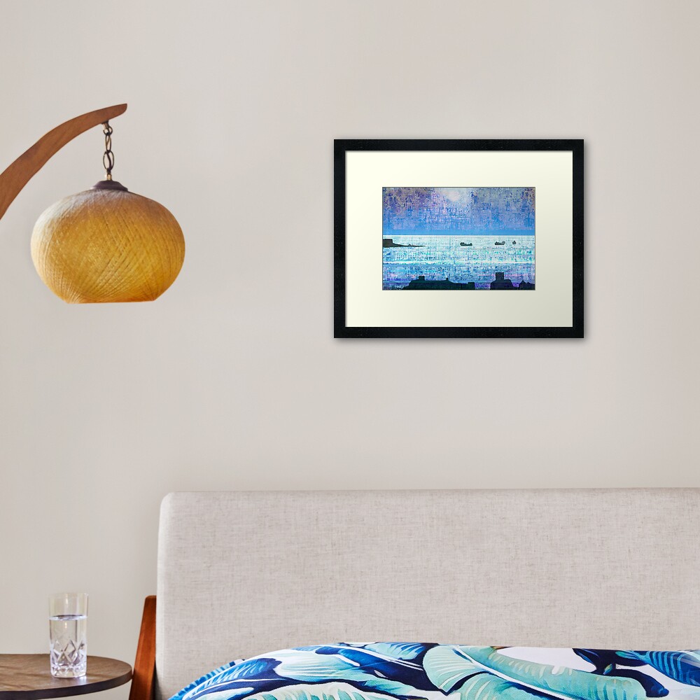 Item preview, Framed Art Print designed and sold by Recrem.