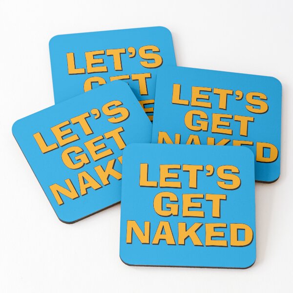 Item preview, Let's get Naked designed and sold by Boxing Kangaroo Retail Company.