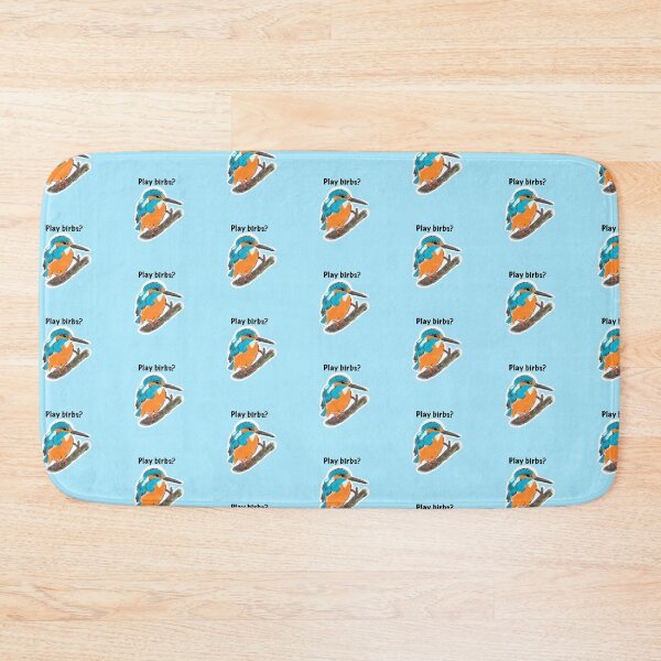 Item preview, Play birbs? Wingspan board game cute kingfisher - black text designed and sold by Artbyacat.
