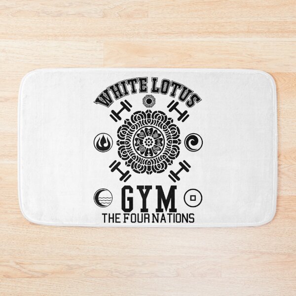 Item preview, White Lotus Bending Gym designed and sold by silentrebel.