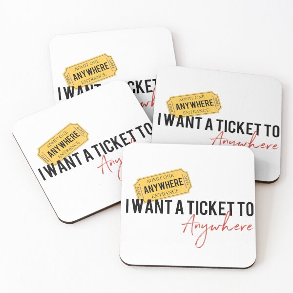 Item preview, i want a ticket to anywhere designed and sold by Ksenya Goritcyna.