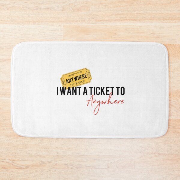 Item preview, i want a ticket to anywhere designed and sold by Ksenya Goritcyna.