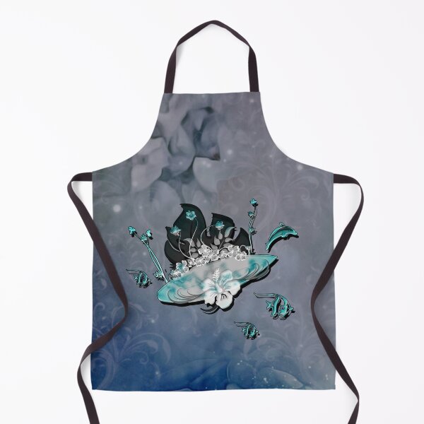 Item preview, Sport, surfboard with flowers and fish designed and sold by nicky2342.