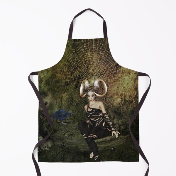 Item preview, The dark side, dark fairy with crow and spiders designed and sold by nicky2342.