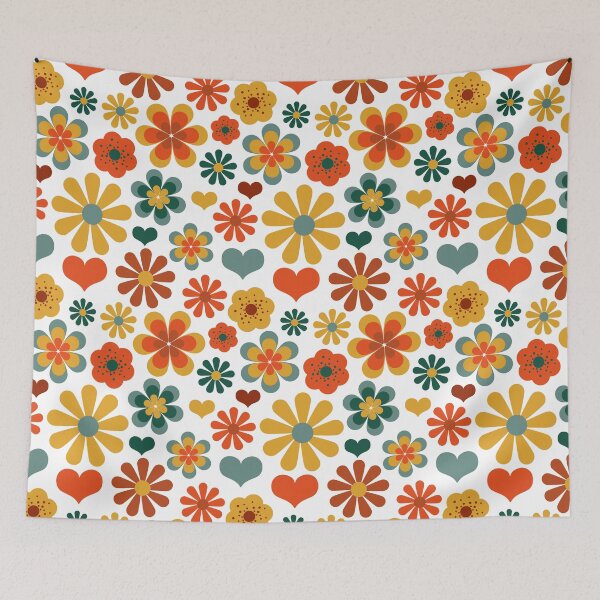 Item preview, 70s Peace and Love Flower Power designed and sold by MineEyes.
