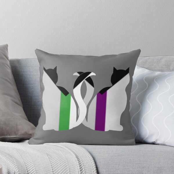 Item preview, Demiromantic Demisexual Pride Cats designed and sold by shaneisadragon.