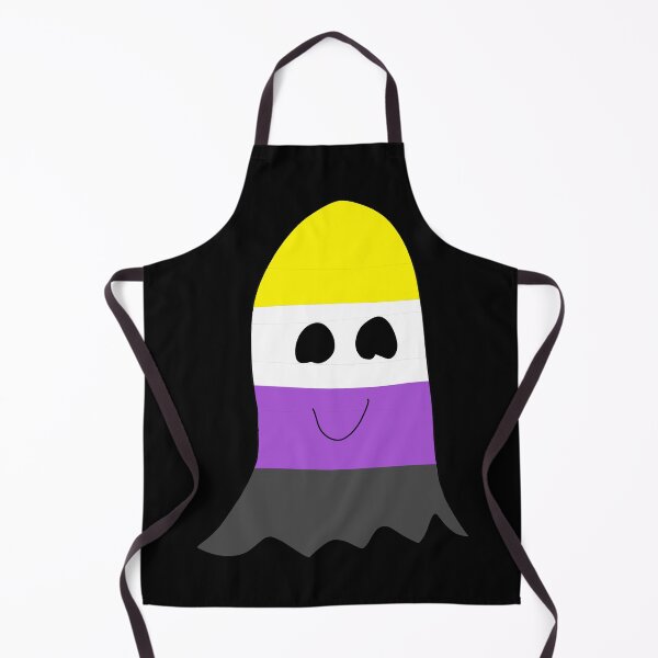 Item preview, Nonbinary Pride Ghost designed and sold by SedgeWren.