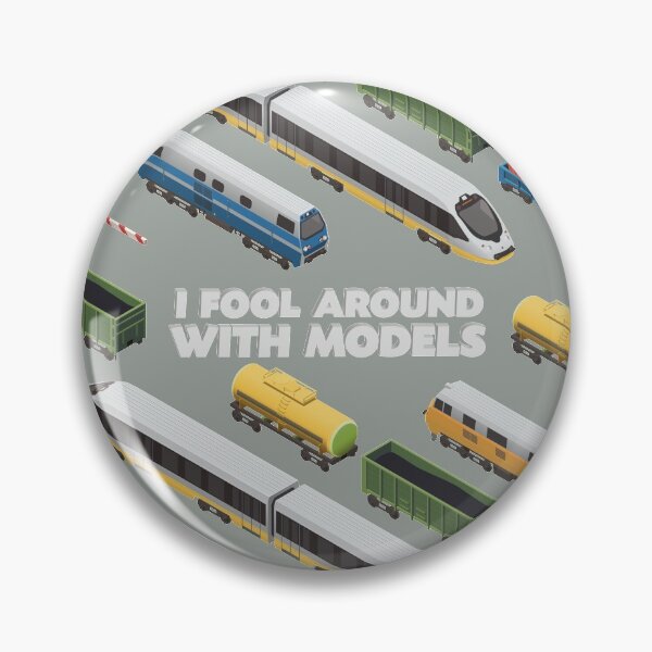 Item preview, I Fool Around With Models - Railroad Trains Locomotives designed and sold by andr0narak.
