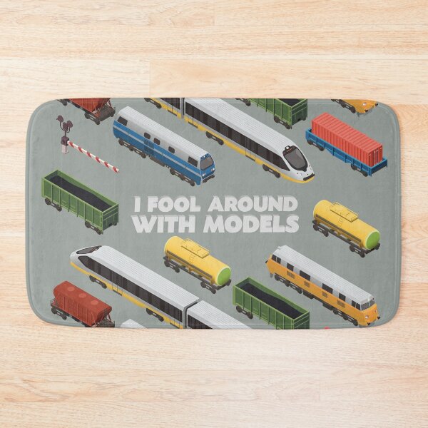 Item preview, I Fool Around With Models - Railroad Trains Locomotives designed and sold by andr0narak.