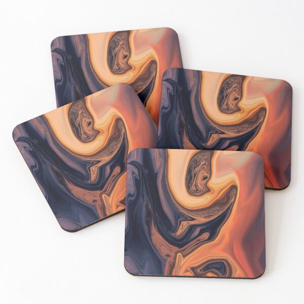 Item preview, Liquid vibrant marble design designed and sold by Soumita.