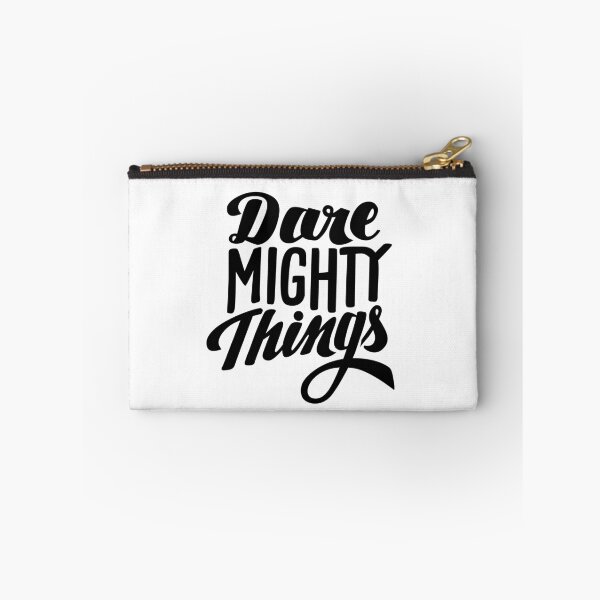 Item preview, Dare Mighty Things Lettering - Monochrome designed and sold by TheCurioTable.