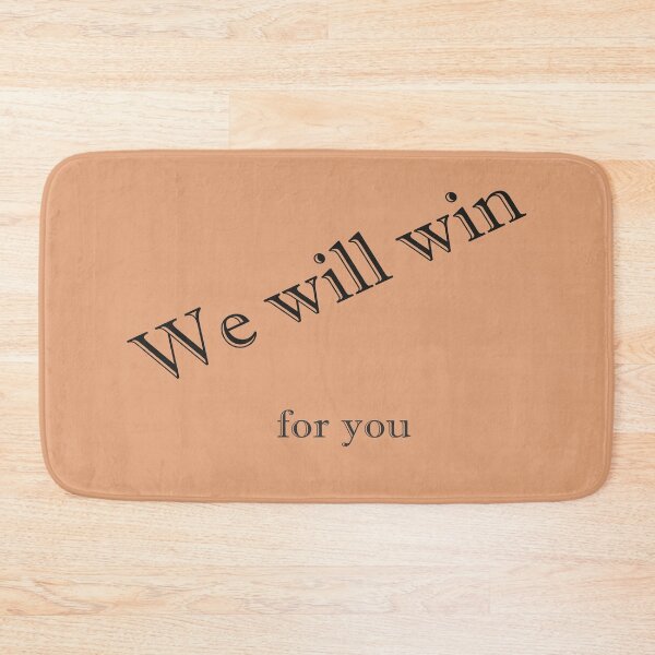 Item preview, We will win for you b4 designed and sold by Naty1976.