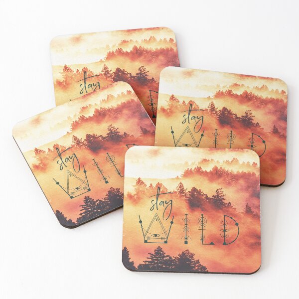Item preview, Stay Wild Boho Mountain Scene designed and sold by Katey1285.