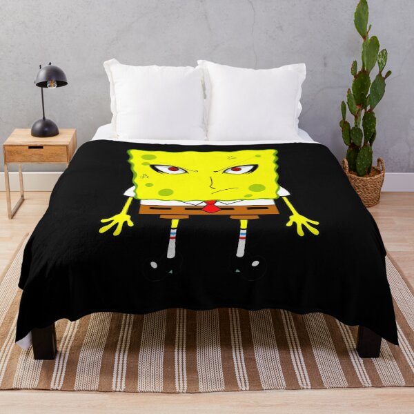 Vista previa del artículo con la obra «Bob esponja de anime», diseñado y vendido por akshitamishra.
