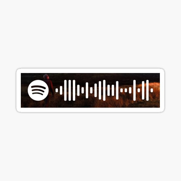 Dominic Fike-What could possibly go wrong album spotify scan Sticker