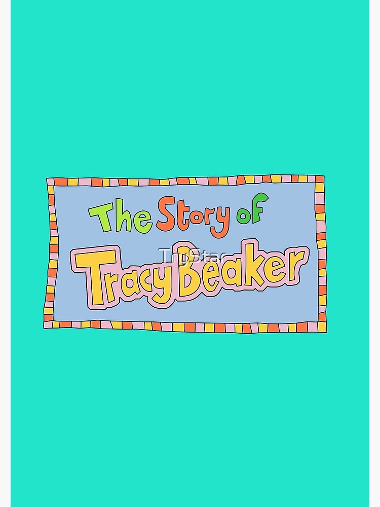 UK retro 90's cbbc the story of tracy beaker design