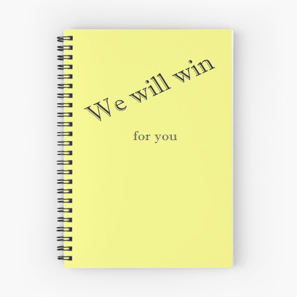 Item preview, We will win for you b5 designed and sold by Naty1976.