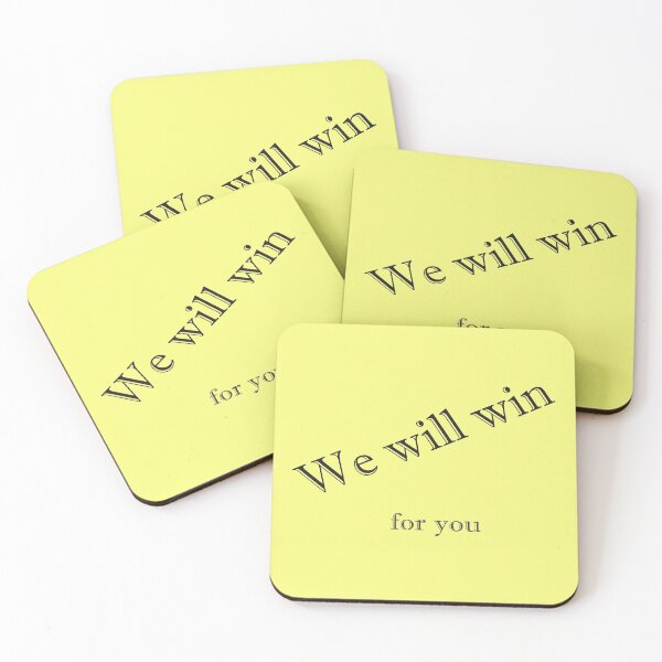 Item preview, We will win for you b5 designed and sold by Naty1976.