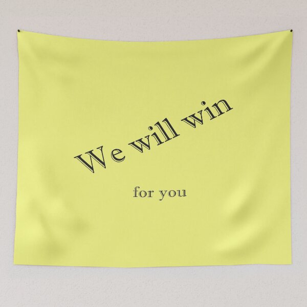 Item preview, We will win for you b5 designed and sold by Naty1976.