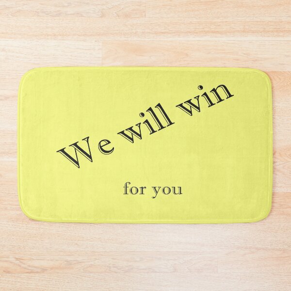 Item preview, We will win for you b5 designed and sold by Naty1976.
