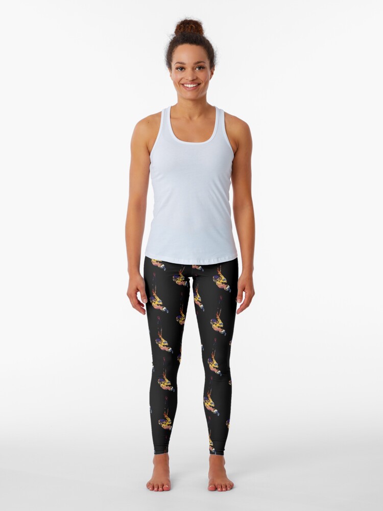 Acrobat Silhouette Leggings for Sale by Gina Dell