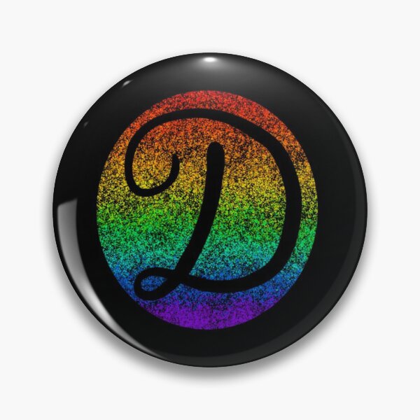 Item preview, Rainbow Letter D designed and sold by asfricke.