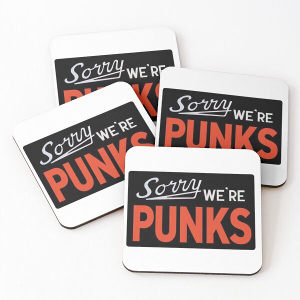 Item preview, Sorry We're Punks designed and sold by Donnybanny.