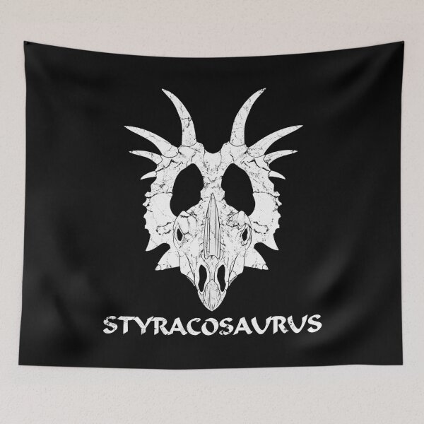 Item preview, Styracosaurus Dinosaur Head designed and sold by NicGrayGraphic.