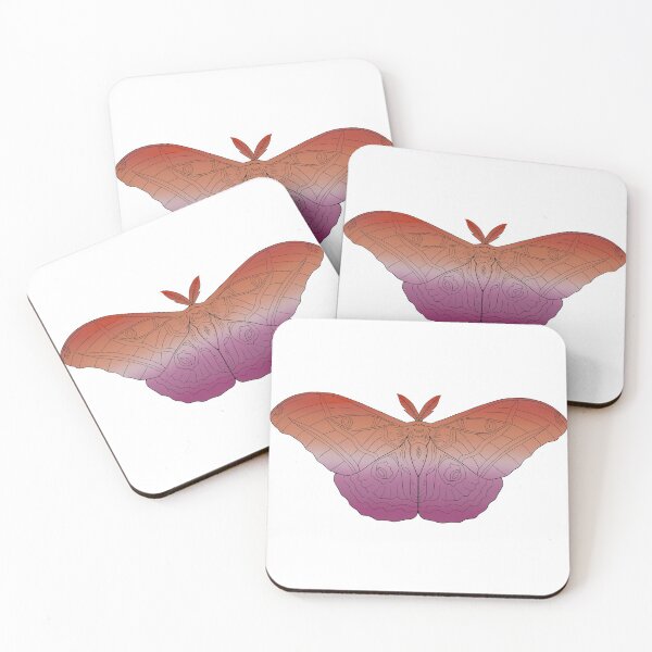 Item preview, Discreet Pride Flag (Lesbian Moth) designed and sold by ClaudianArt.