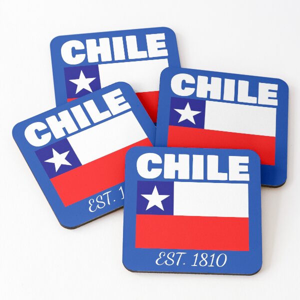 Item preview, Chile EST. 1810 Independence Pride Chilean Flag T Shirt Merch designed and sold by PRINTS2HOT.