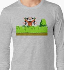 Duck Hunt Dog with 2 Ducks Long Sleeve T-Shirt