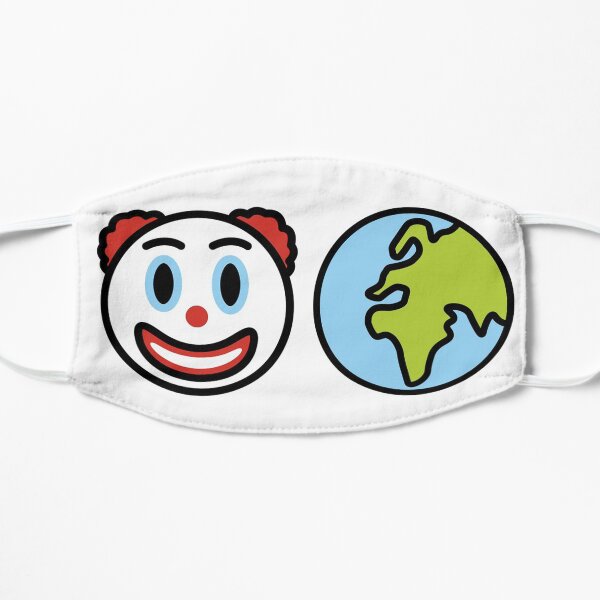 CLOWN WORLD Flat Mask