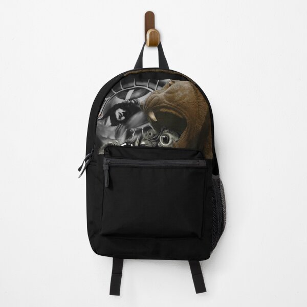 Lion Eating Dreams (Assyrian Lion, Salvator Dali, Hitchcock (Graphic by ACCI) Backpack