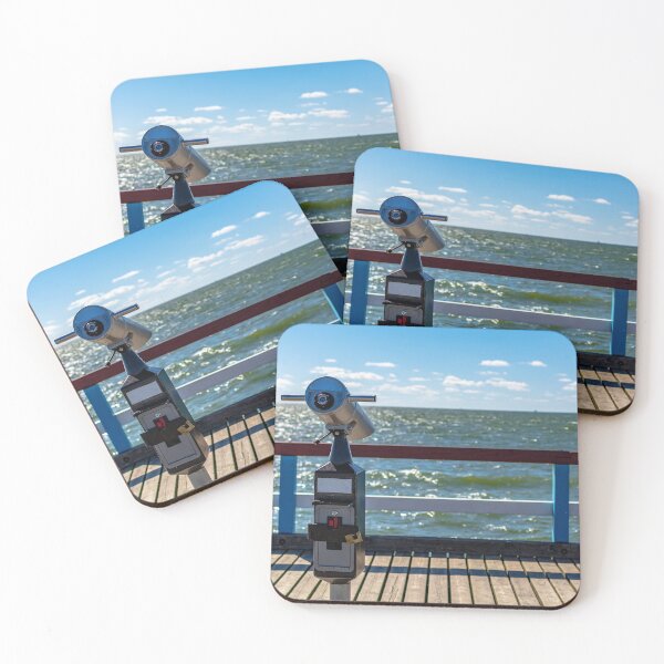 Item preview, Sightseeing binoculars with sea background designed and sold by lena-maximova.