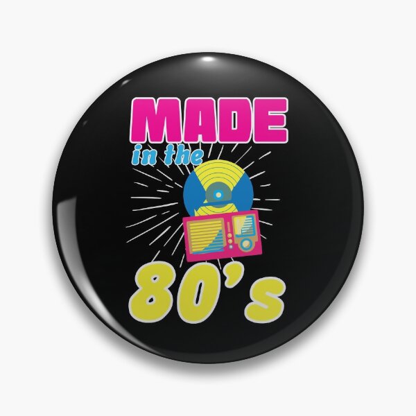 Item preview, Made in the 80's Eighites 80s Retro designed and sold by Dwarf-Monkey.