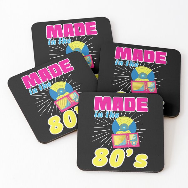 Item preview, Made in the 80's Eighites 80s Retro designed and sold by Dwarf-Monkey.