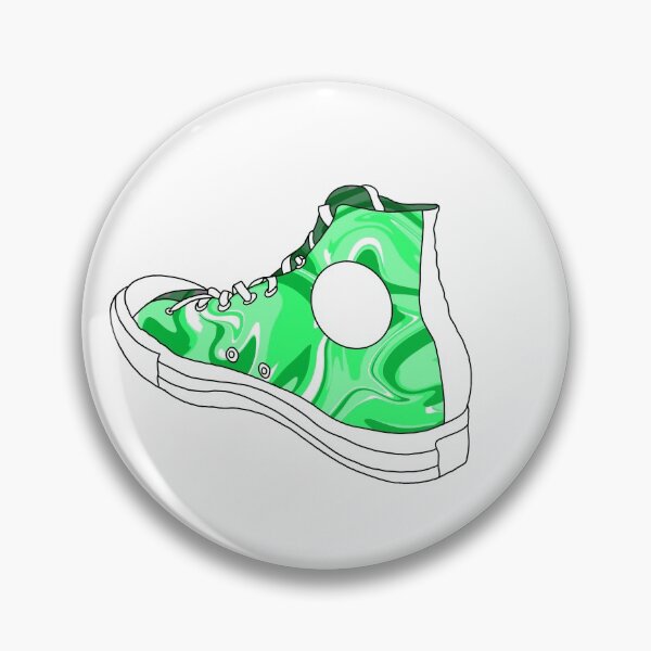 Item preview, Green Swirl High Top Converse designed and sold by sca-doodle.
