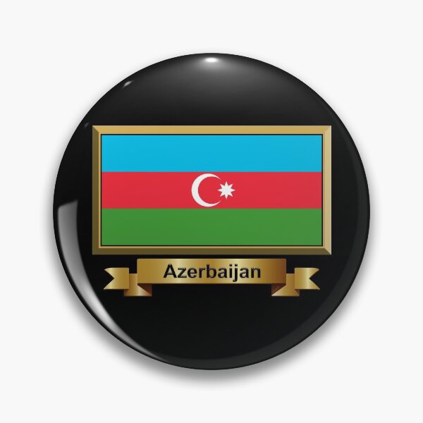 Item preview, Azerbaijan Flag Gifts, Stickers & Products (N) designed and sold by mpodger.